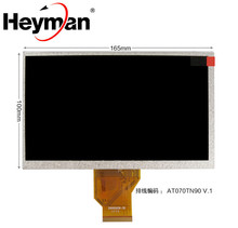 Heyman-pantalla táctil para coche, 7 pulgadas, AT070TN92 V.X AT070TN90, 165x100, 4 cables, DVD 2024 - compra barato