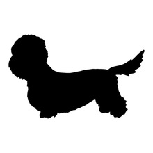 20.6*12.7CM Dandie Dinmont Terrier Dog Car Styling Decorative Stickers Cute Cartoon Animal Vinyl Decals C6-0884 2024 - buy cheap