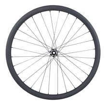 29er MTB XC BOOST carbon front wheel 110mm clincher tubeless 30mm hookless 15X110 UD 3K 12K 3K twill matte glossy mountain bike 2024 - buy cheap