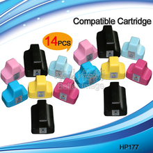 XIMO Compatible ink cartridge BK C8721HE   C C8771HE   M C8772HE   Y C8773HE  LC C8774HE LM C8775HE for HP177 2024 - buy cheap