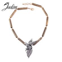 JOOLIM Jewelry Wholesale/  Vintage Bird Pendant Necklace Charm Necklace Factory supply  free shipping 2024 - buy cheap