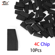 Dandkey  10x Car Key Chip Carbon Ceremic Blank ID 4C Transponder Chip For Toyota For Ford Auto Transponder Chip New Product 2024 - buy cheap