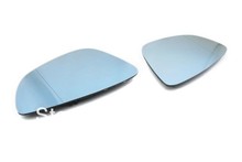 Blue Tinted Aspherical Side Mirror Glass With Split Angle For VW Passat CC New Scirocco 2024 - buy cheap