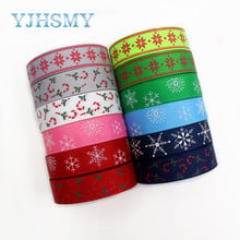 YJHSMY I-19713-23,16mm,10yards Christmas series Cartoon grosgrain ribbons,bow cap accessories and decorations,DIY materials 2024 - buy cheap