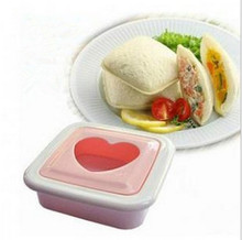 1PC Sandwich Mold Love Heart Shaped Bread Toast Making Mold Mould Toast Cutter Sandwiches Maker Tool OK 0424 2024 - buy cheap