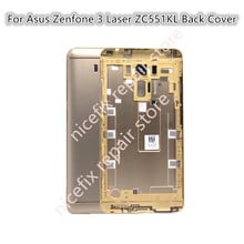 100% New Battery Door Back Cover Housing Case For ASUS Zenfone 3 Laser ZC551KL 5.5 Inch With Camera Lens+Power Volume Buttons 2024 - buy cheap