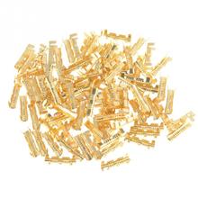 100Pcs Quick Connect Wiring Terminals Brass Crimp Terminals 0.5-1.5mm Square 2024 - buy cheap