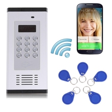 Sistema de controle de acesso para apartamento, gsm, 3g, suporte para abrir porta por telefone, chamada telefônica, controle remoto, rfid, sms, abridor de portão 2024 - compre barato