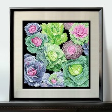 Embroidery Package  Cross Stitch Kits Unopen Luxurious  1 Piece  Cabbage  Free shipping  Luxurious 2024 - buy cheap