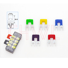 TB-1502-03-04-05-06-08-10 connection strip Terminal block 1 piece on sale short-circuit bar TB 15A short connector 2024 - buy cheap