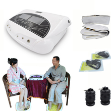 2016  Ion Far Infrared Ionic Cleanse Detox Foot Bath Machine Detox Array Combined with detox foot spa use 110-240V DHL shipping 2024 - buy cheap
