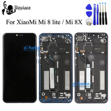 Black/Blue/Red 6.26 inch For XiaoMi Mi 8 lite mi 8 Youth mi8x mi 8x LCD Display Touch Screen Digitizer Assembly With Frame Tools 2024 - buy cheap