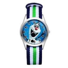 Fashion Cartoon pretty style Watches Women's Girls Students Boy's Children Nylon Strap Quartz Wrist Watch Clcok JC28 2024 - buy cheap