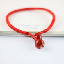 New Women Lucky Bracelets Bead Red String Ceramic Bracelets & Bangles Men Handmade Accessories Lovers Lucky Jewelry Gifts 2022 2024 - buy cheap