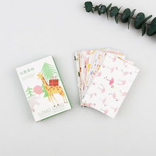 28 листов/набор, открытки из серии «милые лесные животные» 2024 - купить недорого