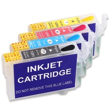 Cartucho de tinta recargable para impresoras Epson WF-7015, recambio de tinta recargable T1295, T1291, T1292, T1293, T1294, WF-7515, 10 juegos 2024 - compra barato