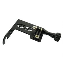 Suporte de câmera para a frente esquerda, peça de suporte preta para câmera go pro de bmw r1200gs lc adv 2013-2018 2024 - compre barato