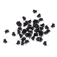 30pcs 2 Pin DIP Light Touch 3*6*4.3 mm Keys Keyboard Panel PCB Momentary Tactile Tact Push Button Micro Switch Wholesale 2024 - buy cheap