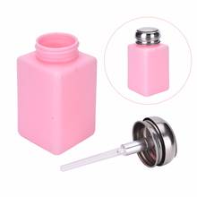 Empty Container Cleaner Nail Polish Remover Liquid Press Pump Dispenser Bottle 2024 - buy cheap