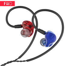 FiiO FA1 3D Печатный съемный кабель MMCX дизайн одиночный драйвер Сбалансированный Арматура HIFI наушники для iOS и Android 2024 - купить недорого