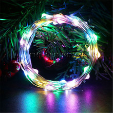 2M 5M 10M Copper Silver Wire USB LED String lights Waterproof Holiday lighting For Fairy Christmas Wedding Party Decoration 2024 - buy cheap