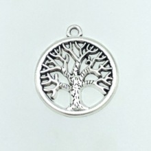 JunKang-colgante de árbol de la vida del cielo, pulsera hecha a mano, accesorios de conexión, bricolaje, popular de Turquía, 30x34mm, 10 Uds. 2024 - compra barato