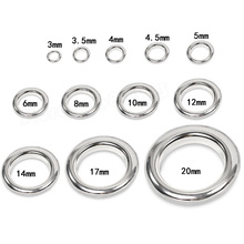 50sets 3mm-20mm Metal Eyelets with Grommet for Leathercraft DIY Scrapbooking Shoe Belt Cap Bag Tag Clothes Backpack Accessories 2024 - buy cheap