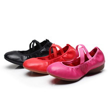 Marca nova sapatos de dança plana para mulheres ballroom ballet tango sapatos de dança promoção venda 2024 - compre barato