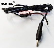 NCHTEK-Cable adaptador de corriente continua, Conector de corriente continua de 3,5x1,35mm, clavija macho DC 1,5 M/envío gratis/5 uds. 2024 - compra barato