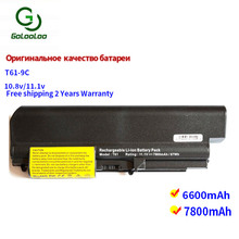 Gololoo 9 ячеек Аккумулятор для ноутбука LENOVO R500 Thinkpad R400 T400 W400 IdeaPad SL400 T61 T61p R61 R61i R61e Series 2024 - купить недорого