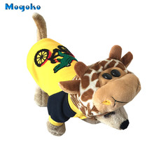 Mogoko New Arrival Fleece Dog Cat Winter Hat, Pet Giraffe Costume Headgear, Puppy Warm Cap Animal Head Wear Accessories S/M/L 2024 - buy cheap