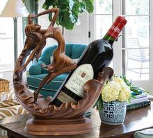 Resin Angel wine rack living room creative modern home crafts ornaments 2024 - buy cheap