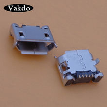 10 шт./лот Micro usb разъем для зарядки гнездо для Lenovo Tab 2 A7-20 A7-20F Ideapad A1000 2024 - купить недорого