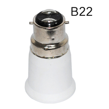 B22 to E27 adapter High quality PC material fireproof material socket adapter for Led Bulb 2024 - buy cheap