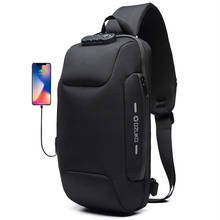 OZUKO Multifunction Crossbody Bag for Men Anti-theft Shoulder Messenger Bags Male Waterproof Short Trip Chest Bag Shoulder New 2024 - купить недорого