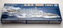 Trumpeter scale model 1/700 scale  ship 05740 H.M.S. HOOD 1941 battleship assembly model kits Modle building scale battleship 2024 - buy cheap