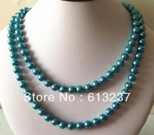 Collar de cuerda con perlas de imitación de 12mm, cadena larga, fabricación de joyas, MY4176, 36 pulgadas 2024 - compra barato