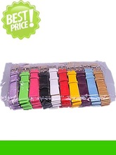 Wholesale 40Pcs/Lot 12mm 14mm 16mm 18mm 20mm 22mm PU Leather Imitation Leather  Watch Bands Mix Colors 2024 - buy cheap