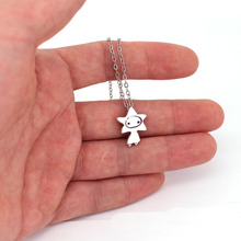 Симпатичные ожерелья hzew со звездами, ожерелье с подвеской для девочек 2024 - купить недорого