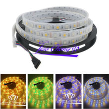 5M 5050 RGBWW RGB+warm white 300 led strip light IP67 Silicon Tube waterproof 2024 - buy cheap