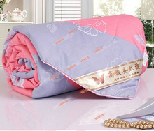Hot!150*200cm silk  High quality quilt comforter/duvet blanket For summer Bedspread Handmade 2024 - buy cheap
