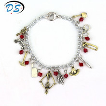 The Walking Dead Bracelet Jewelry Handmade Crystal Beads Charms Bracelets Link Chain Bangle Bracelets for Women Souvenir 2024 - buy cheap