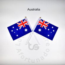 Australia 14*21cm 10pieces flag Banner   Hanging  National flag for meet,Parade,party.Hanging,decoration 2024 - buy cheap