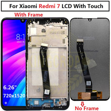 for Xiaomi Redmi 7 LCD with frame Display Screen+Touch Screen Panel Digitizer Assembly 1520*720 for Redmi7 lcd Display 2024 - buy cheap