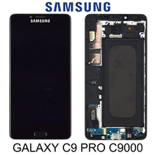 Pantalla táctil TFT LCD de 6,0 pulgadas para SAMSUNG Galaxy C9 Pro, repuesto de pantalla LCD con marco, para Galaxy C9 Pro, C9000, C9 2024 - compra barato