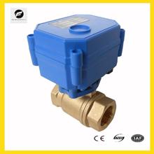 CWX-15 DN15 DN20 DN8 DN10 2-way DC3-6v motorized brass ball valve CR05 5 wires with feedback signal mini electric control valve 2024 - buy cheap