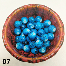 Wholesale 4/6/8/10mm Czech Glass Beads Round Charm Loose Spacer Beads Painted For Jewellery Making DIY Bracelet & Necklace #07 2024 - buy cheap