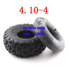 4.10/3.50-4rubber out and inner  tire Fit All Models electric scooter ATV Quad Go Kart 47cc 49cc 4.10-4 Tire 2024 - buy cheap