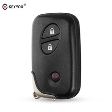 KEYYOU Para Lexus 3 2 + 1 CT200h 2011 2012 2013 2014 2015 Botões Chave Inteligente Remoto Shell Chave Do Carro caso Fob 2024 - compre barato