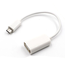 Cable de Puerto USB Micro USB a hembra para teléfono móvil, Cable OTG Mini UBS para tableta, PC, reproductor MP5, 15cm 2024 - compra barato